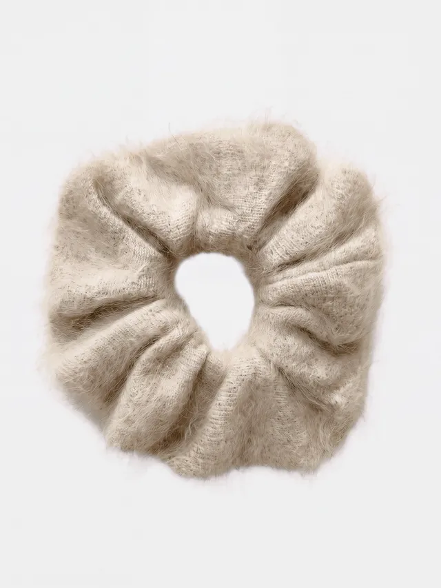 absolut-sterenn-scrunchie-damen-kaschmir-light-beige image 1