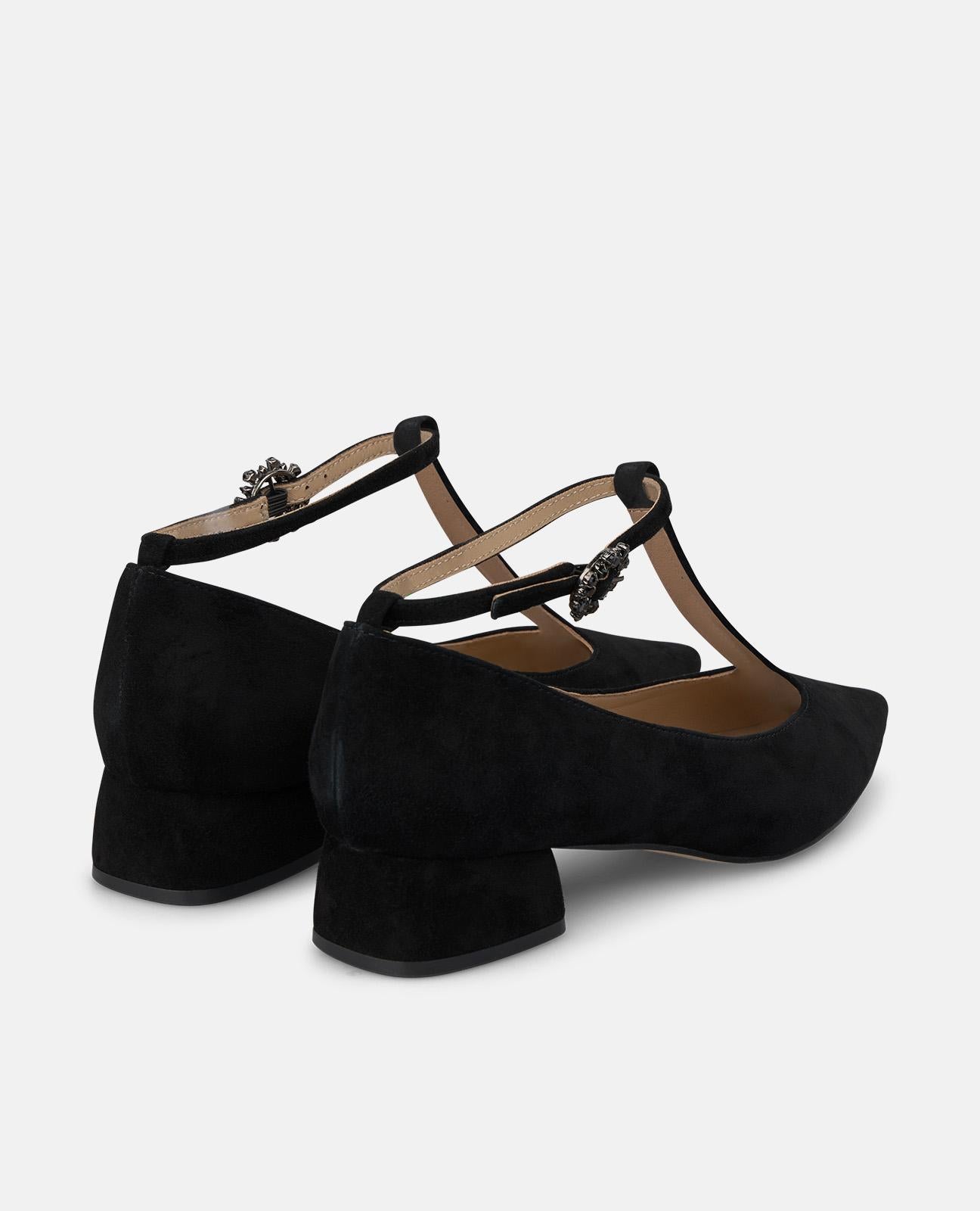 alma-en-pena-leder-pumps-t-riemen-3-5-cm-schwarz image 3
