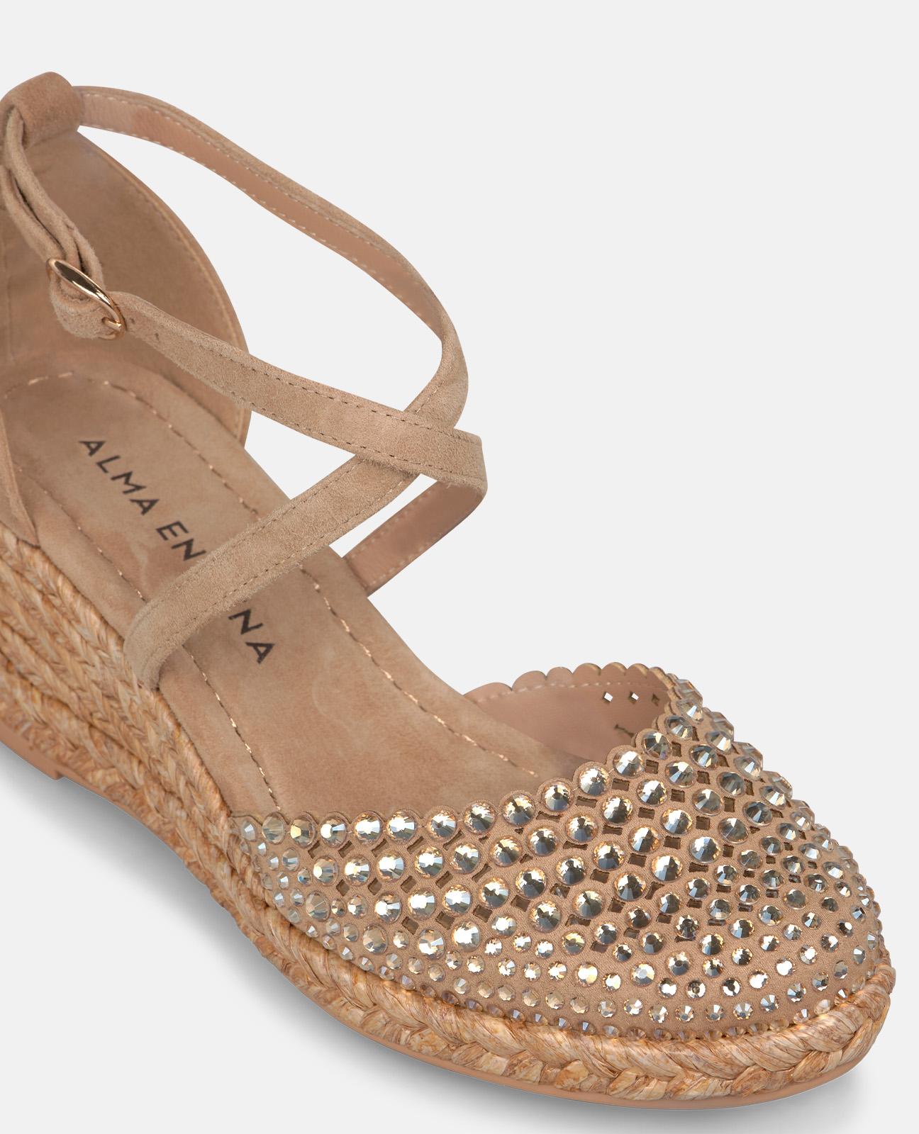 alma-en-pena-esparto-keilschuh-metallic-arena-6-5-cm-keil image 4