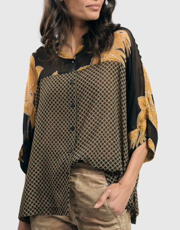 alembika-lei-floral-yoked-chiffon-blouse-mix-bluse image 3