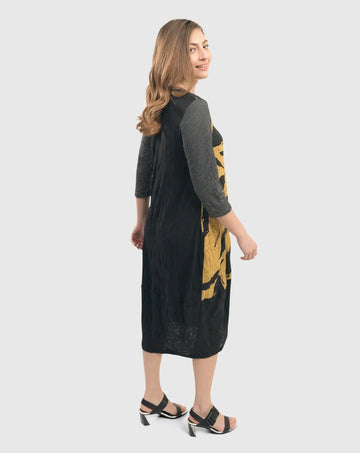 alembika-ru-crinkle-cocoon-kleid-yellow image 7