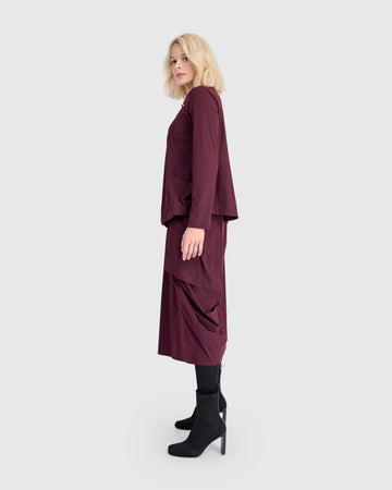 alembika-essential-tekbika-blazer-wine image 7