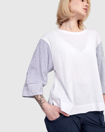 alembika-picnic-pullover-tee-navy image 8