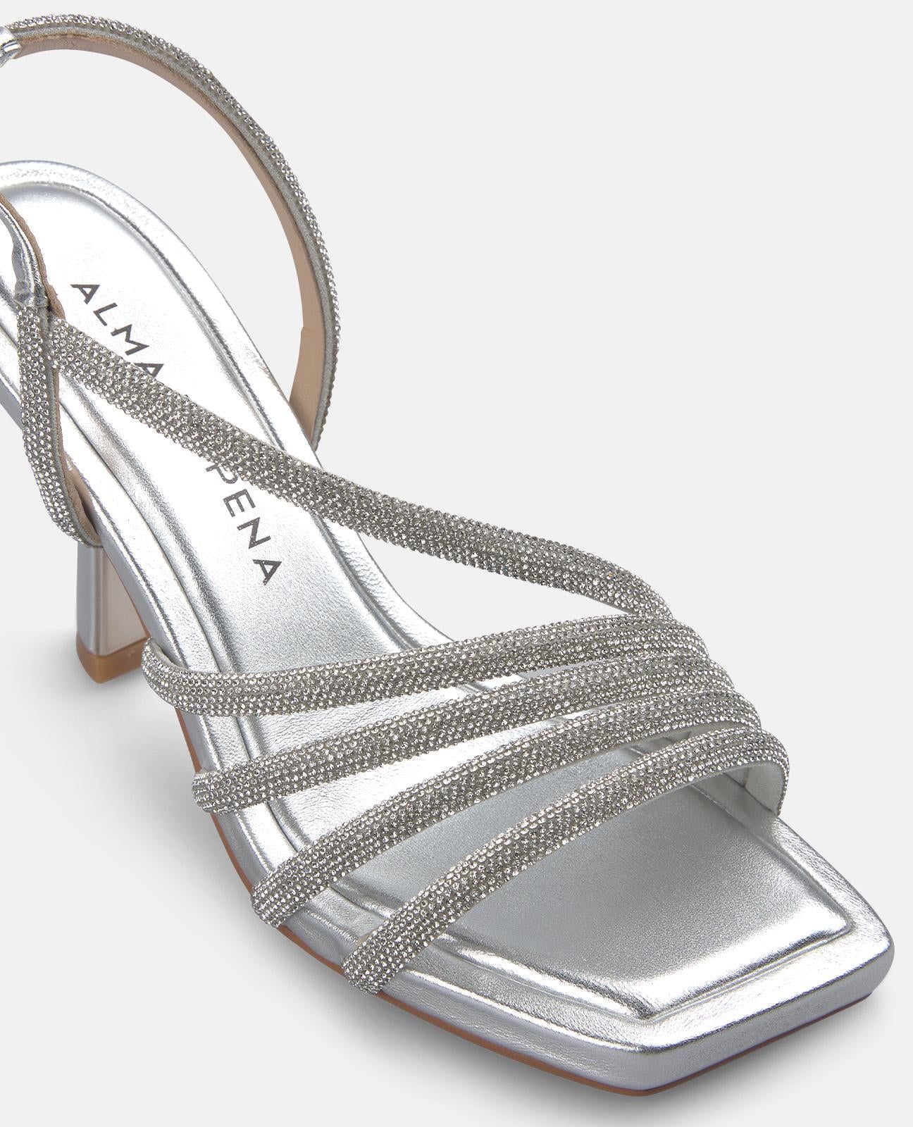 alma-en-pena-high-heel-sandale-tubular-metallic-silber image 4