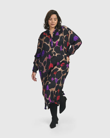 alembika-cosmopolitan-hemdkleid-violett-crinkle-satin image 2