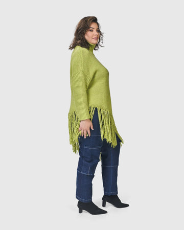alembika-urban-rollkragen-tunika-pullover-lime image 8