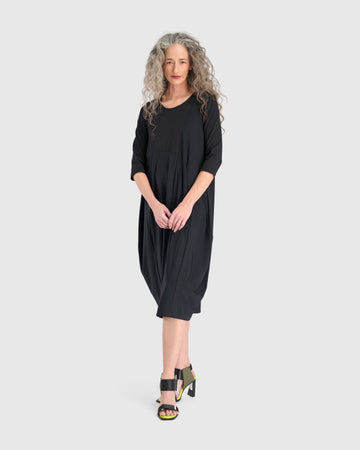 alembika-tekbika-trek-kleid-schwarz-midi image 5