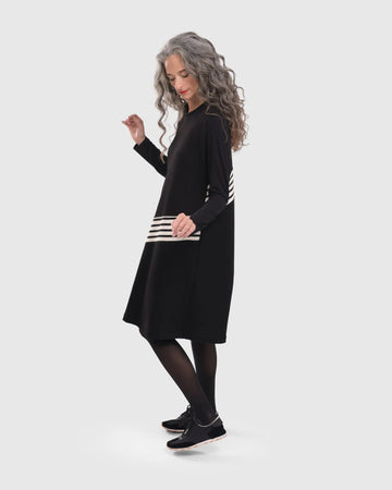 alembika-urban-muse-a-linie-kleid-streifen image 7