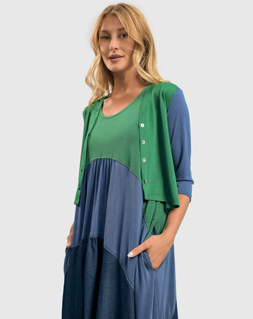 alembika-fresh-colorblock-swing-kleid-ocean-rmellos image 5