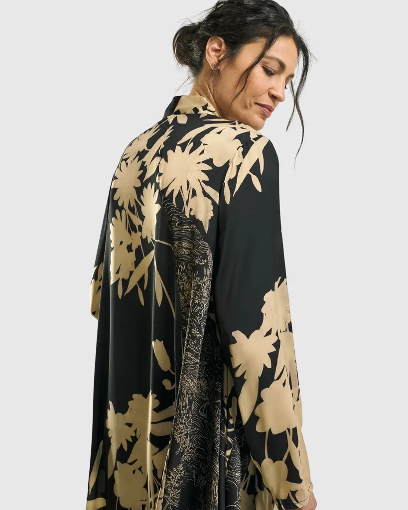 alembika-gaia-a-linie-trapezkleid-floral image 1