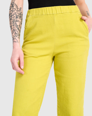 alembika-twill-bahama-easy-pants-marker-cropped-hose-baumwolle image 3