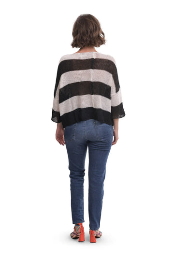 alembika-luxe-pocket-hem-pullover-cream-black image 6