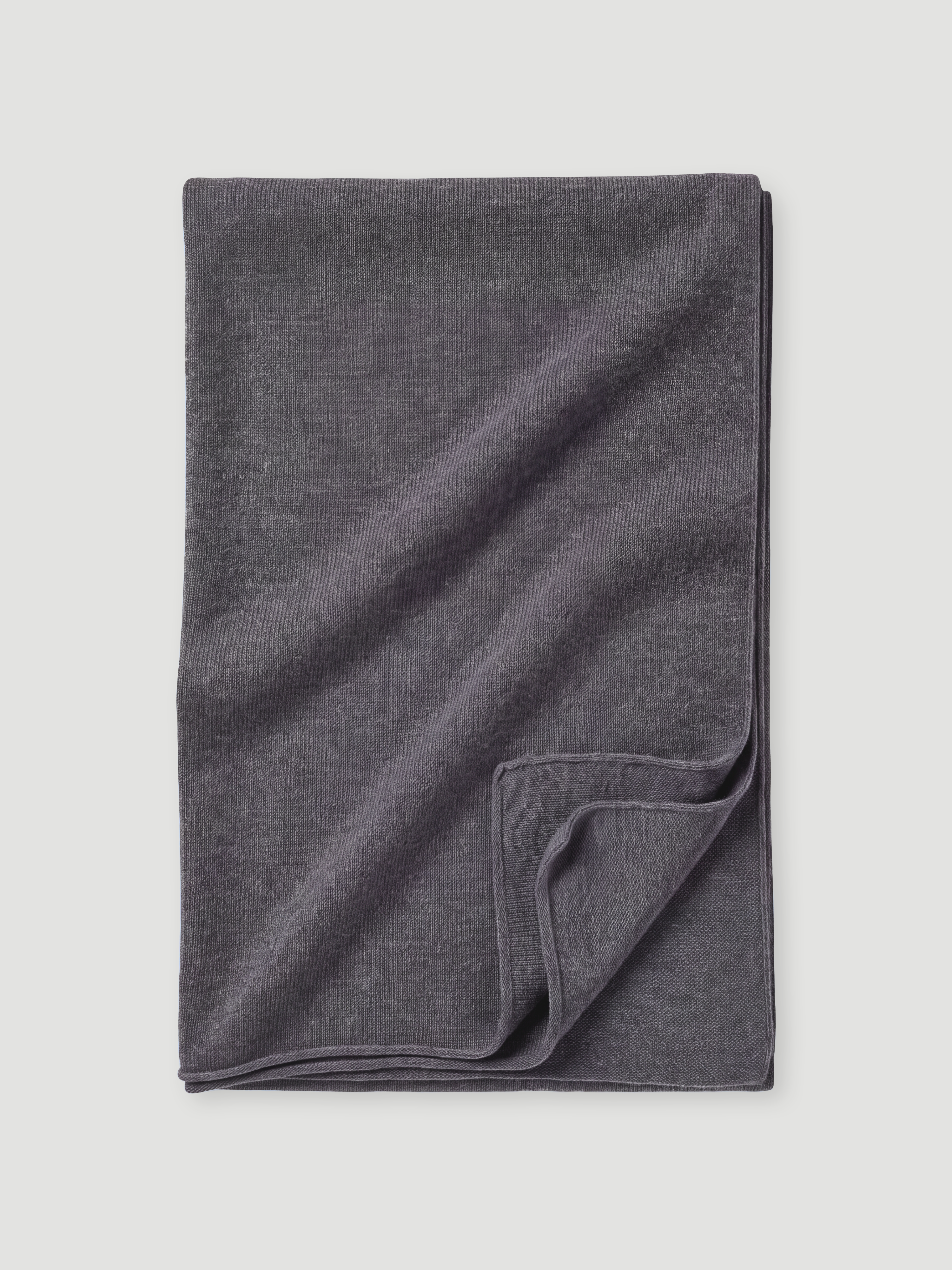 absolut-infinity-loopschal-aus-100-kaschmir-dunkelgrau-meliert-188-x-65-cm image 2
