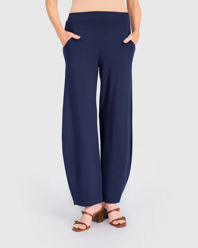 alembika-essential-flow-pants-navy-jerseyhose-dunkelblau image 1