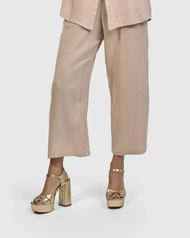 alembika-recreation-pants-damenhose-sand image 1