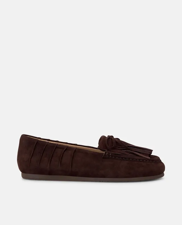 alma-en-pena-suede-loafer-mit-fransen-braun image 1