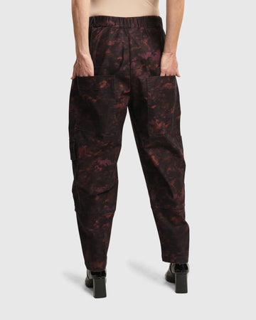 alembika-gig-cargo-hose-mit-taschen-weinrot image 4