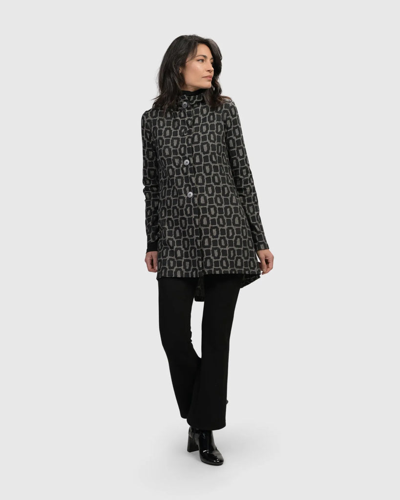 alembika-boutique-hi-lo-jacket-stone-damen-jacke image 1