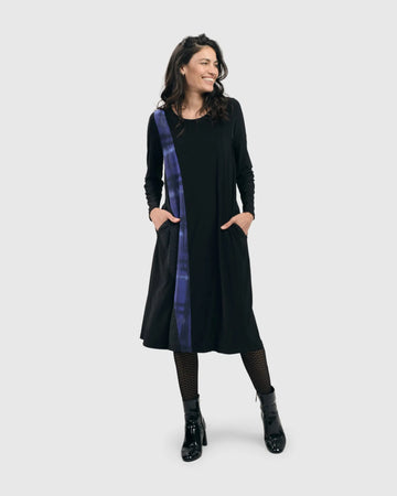 alembika-tekbika-a-linien-swing-kleid-electric image 4
