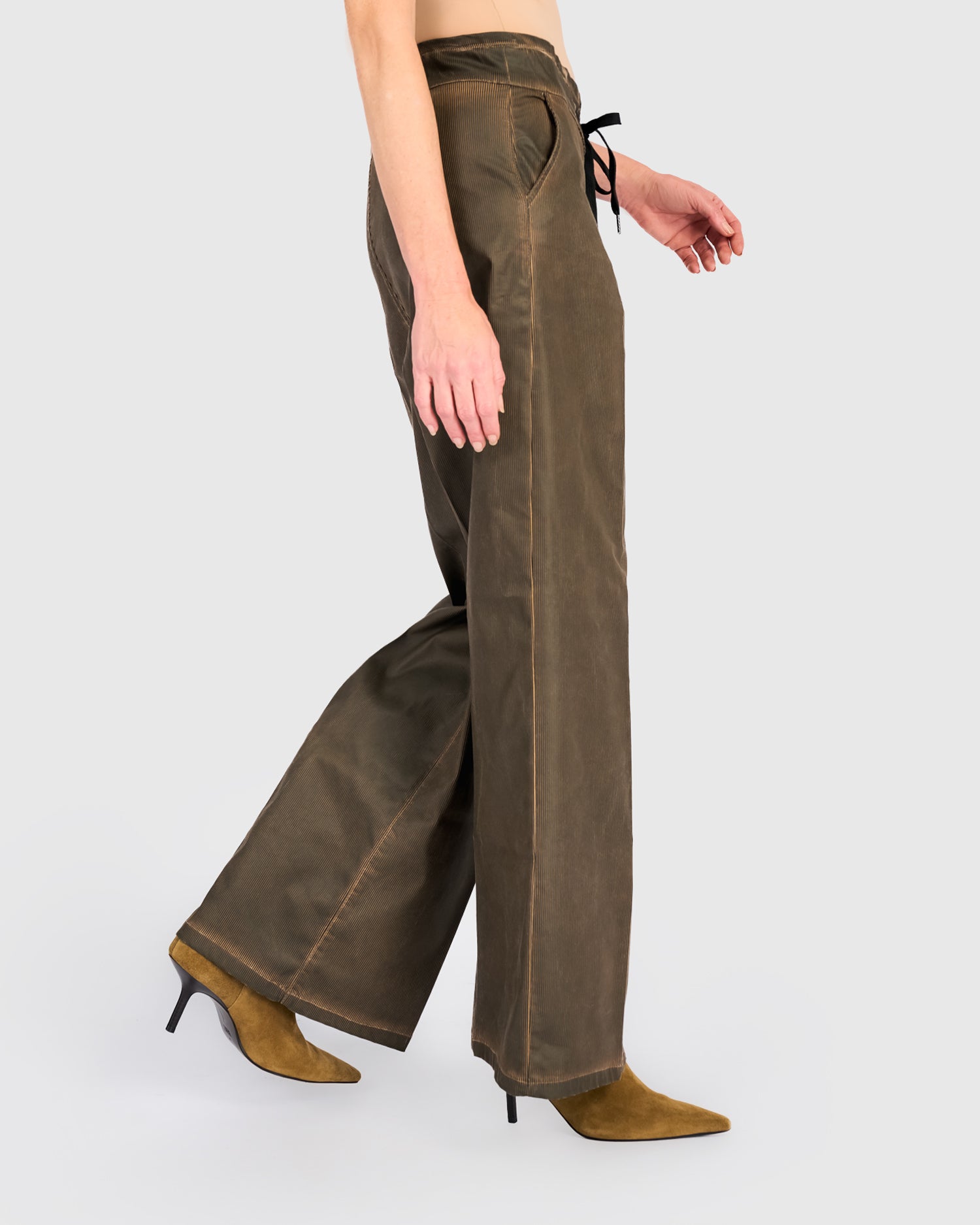 alembika-pinstripe-wide-leg-stretch-jeans-hickory image 1