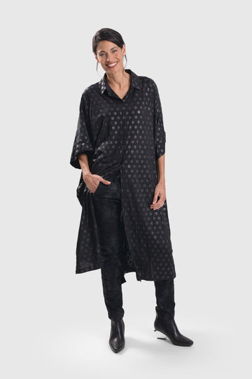 alembika-circles-tunika-shirtkleid-schwarz image 5