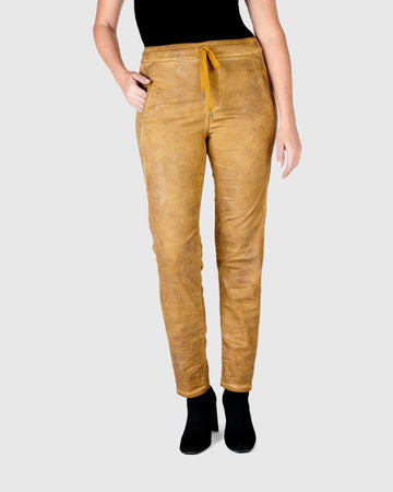 alembika-crocodile-iconic-stretch-jeans-ochre image 4
