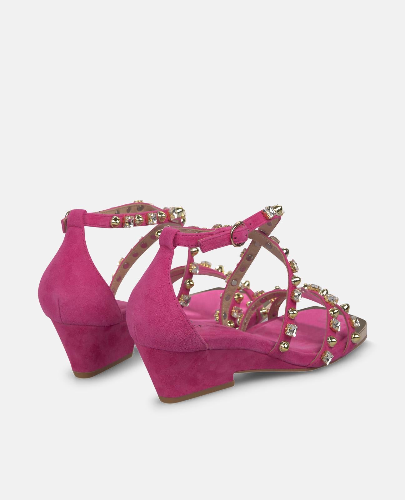 alma-en-pena-ankle-strap-jeweled-sandal-riemchensandale-fuchsia-6-cm image 3