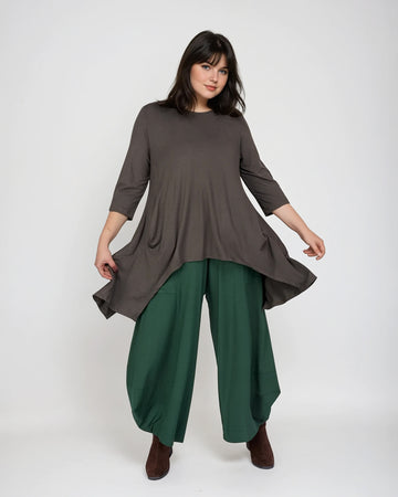 alembika-essential-cutout-tunika-khaki image 2