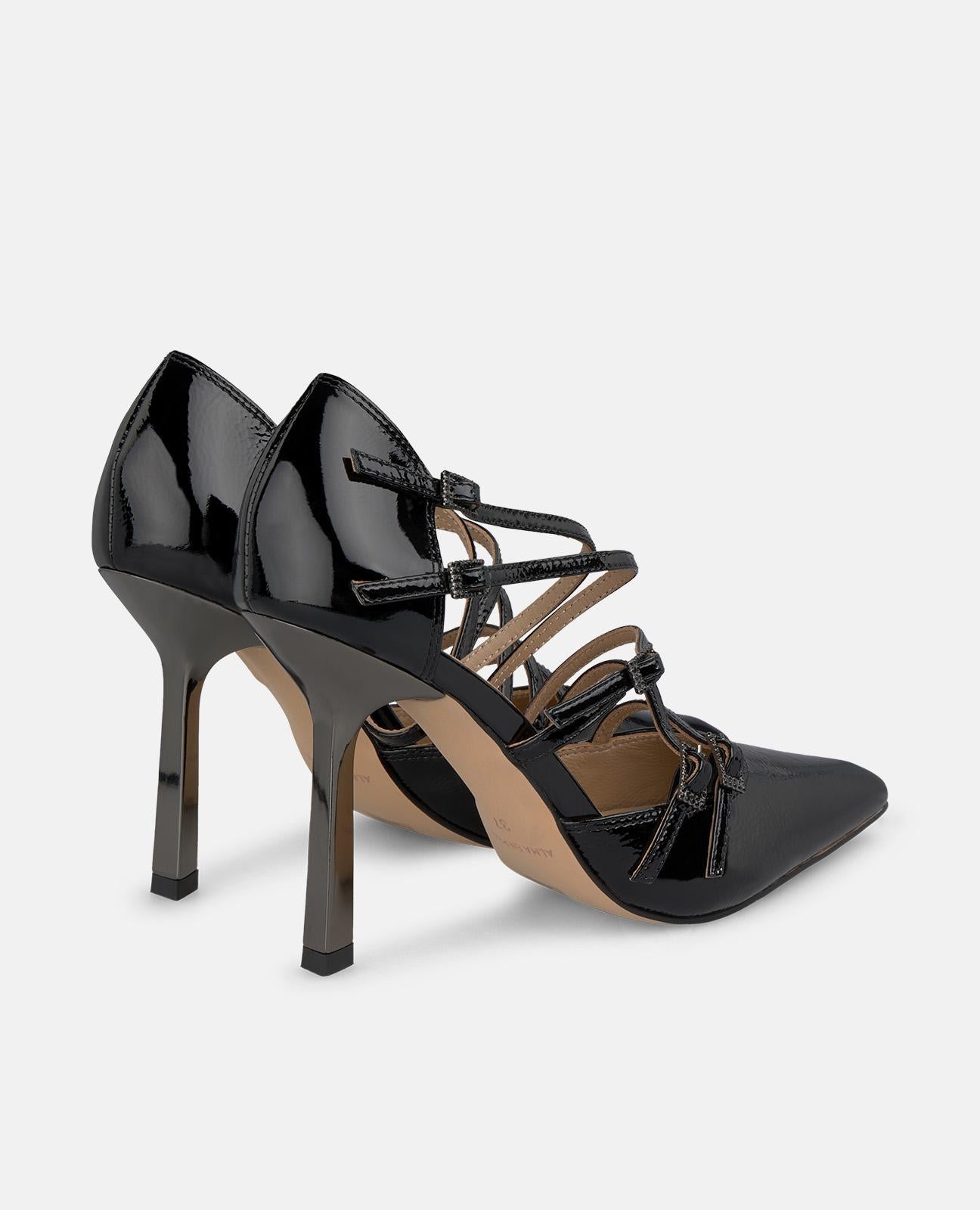 alma-en-pena-alfa-61361-riemchenpumps-schwarz-spitze-10-cm image 3