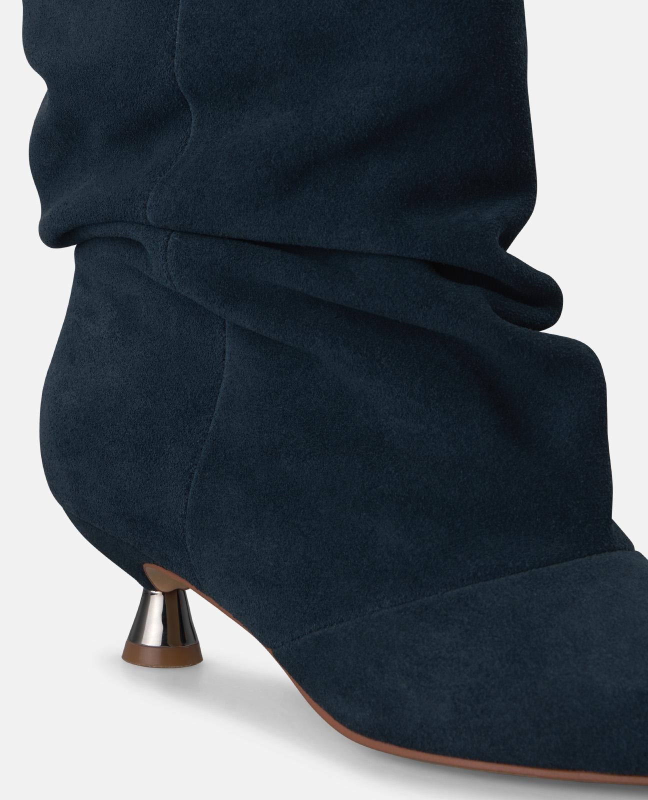 alma-en-pena-stiefelette-wildleder-stiefelette-blau-open-toe-4-cm-kitten image 4
