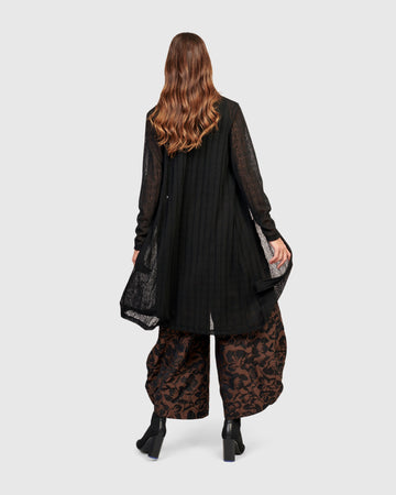 alembika-lorraine-cardigan-schwarz-lang image 6