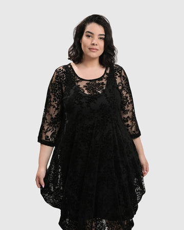 alembika-racey-lacey-ed663l-spitze-kleid-lace-schwarz image 8