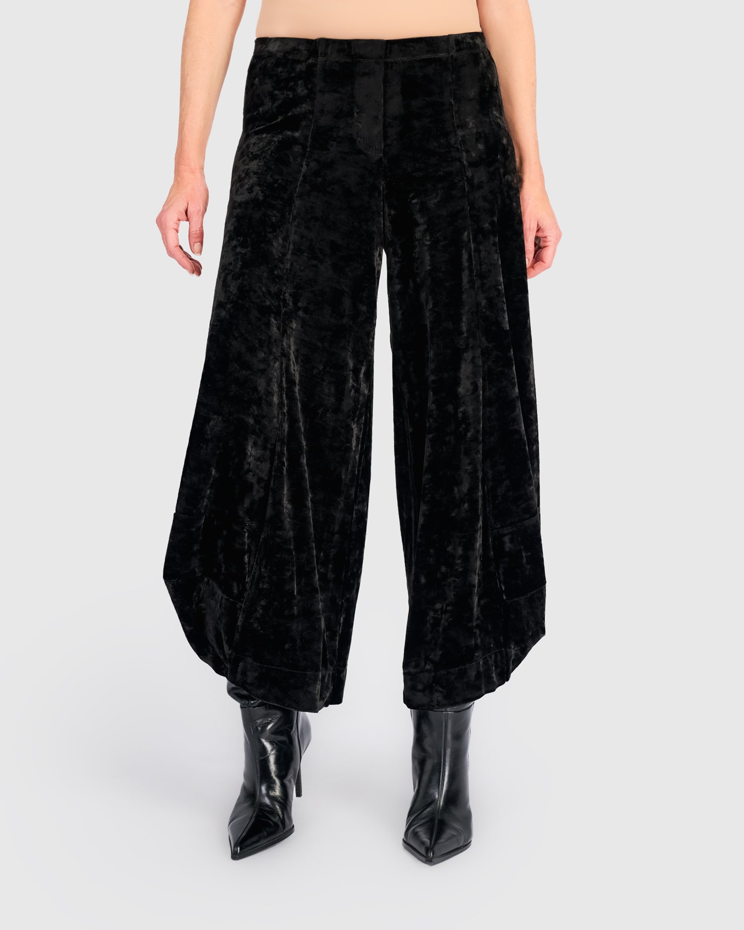 alembika-crushed-velvet-punto-pants-ap717b-schwarz image 3