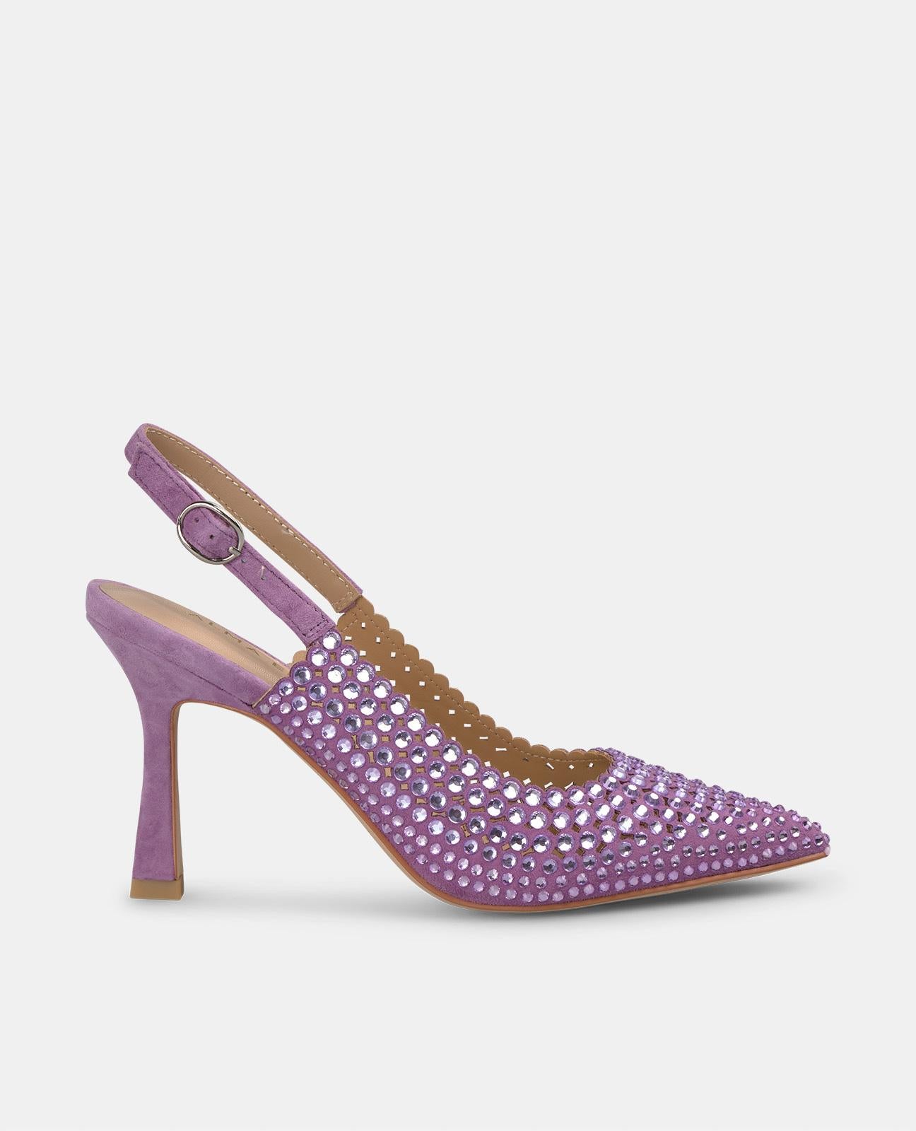 alma-en-pena-high-heel-pumps-violeta-9-cm-mit-strass-schnalle image 2