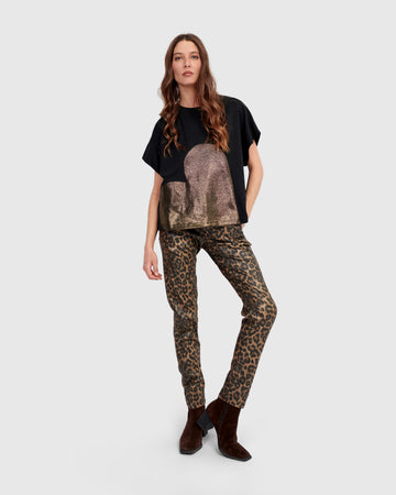 alembika-lola-heart-tee-gold-t-shirt-herz-applikation image 2