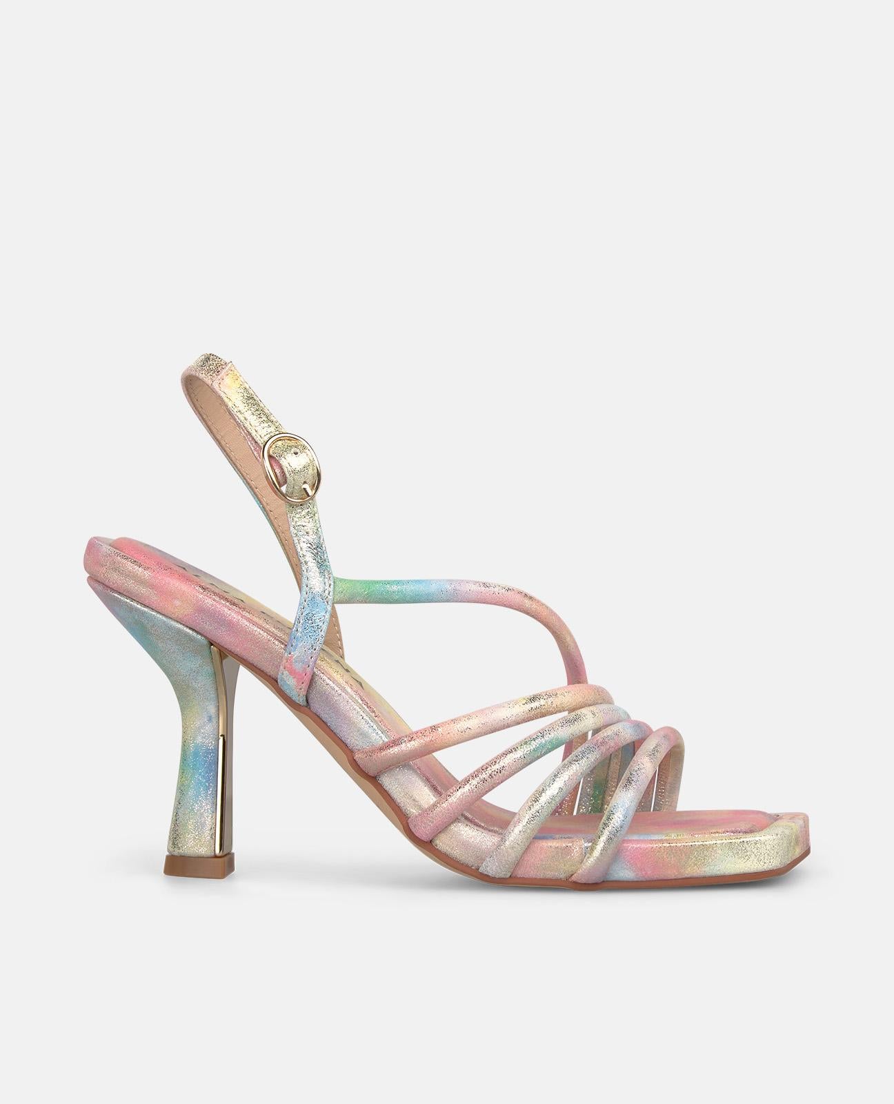 alma-en-pena-riemchen-sandale-mit-9-cm-absatz-in-rosa image 1