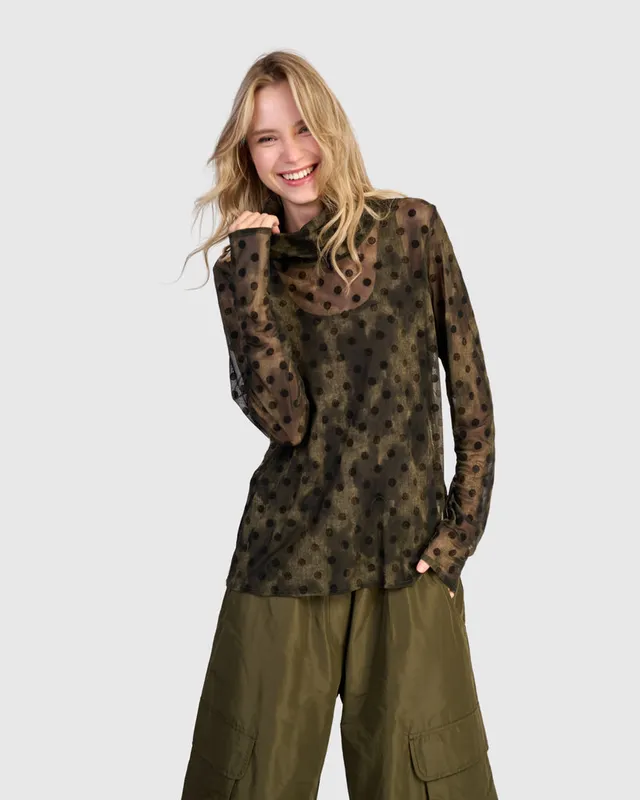 alembika-urban-briar-mesh-turtleneck-damen-netzoberteil-antique image 1