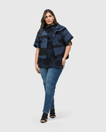 alembika-urban-samba-cape-jacke-navy image 5