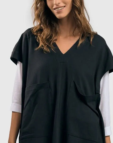 alembika-urban-sutton-cocoon-top-schwarz-damen-top image 4