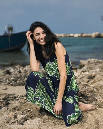 alembika-aloha-maxikleid-7sd150r-royal-green-rmellos image 6