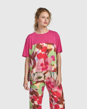 alembika-cherry-blossom-tee-blush-boxy-t-shirt-mit-floral-mix image 3