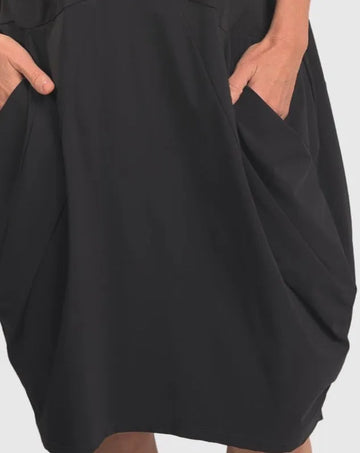 alembika-tekbika-cocoon-kleid-td907b-schwarz image 5