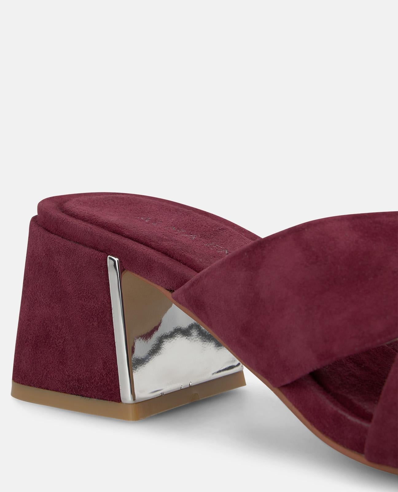 alma-en-pena-double-strap-sandal-riemchensandale-bordeaux-mit-6-cm-absatz image 4