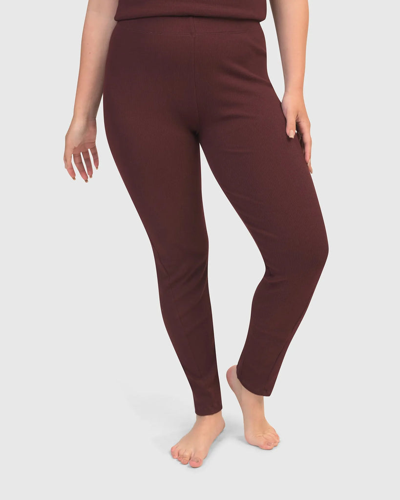 alembika-freedom-leggings-wine-damen-leggings image 1