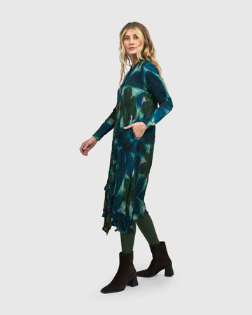 alembika-lavinia-midi-kleid-kornblume image 6