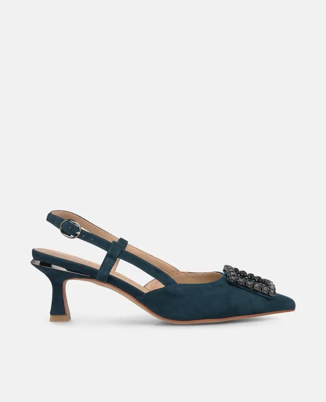 alma-en-pena-alfa-62018-pumps-mit-strass-dunkelblau-6-cm-absatz image 1