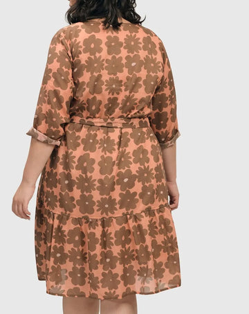 alembika-dahlia-swing-kleid-cotton-voile-peach-earth image 6