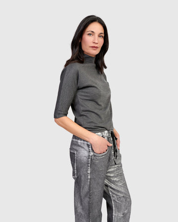 alembika-essential-heavyweight-mockneck-tee-tunik-shirt-grey image 4