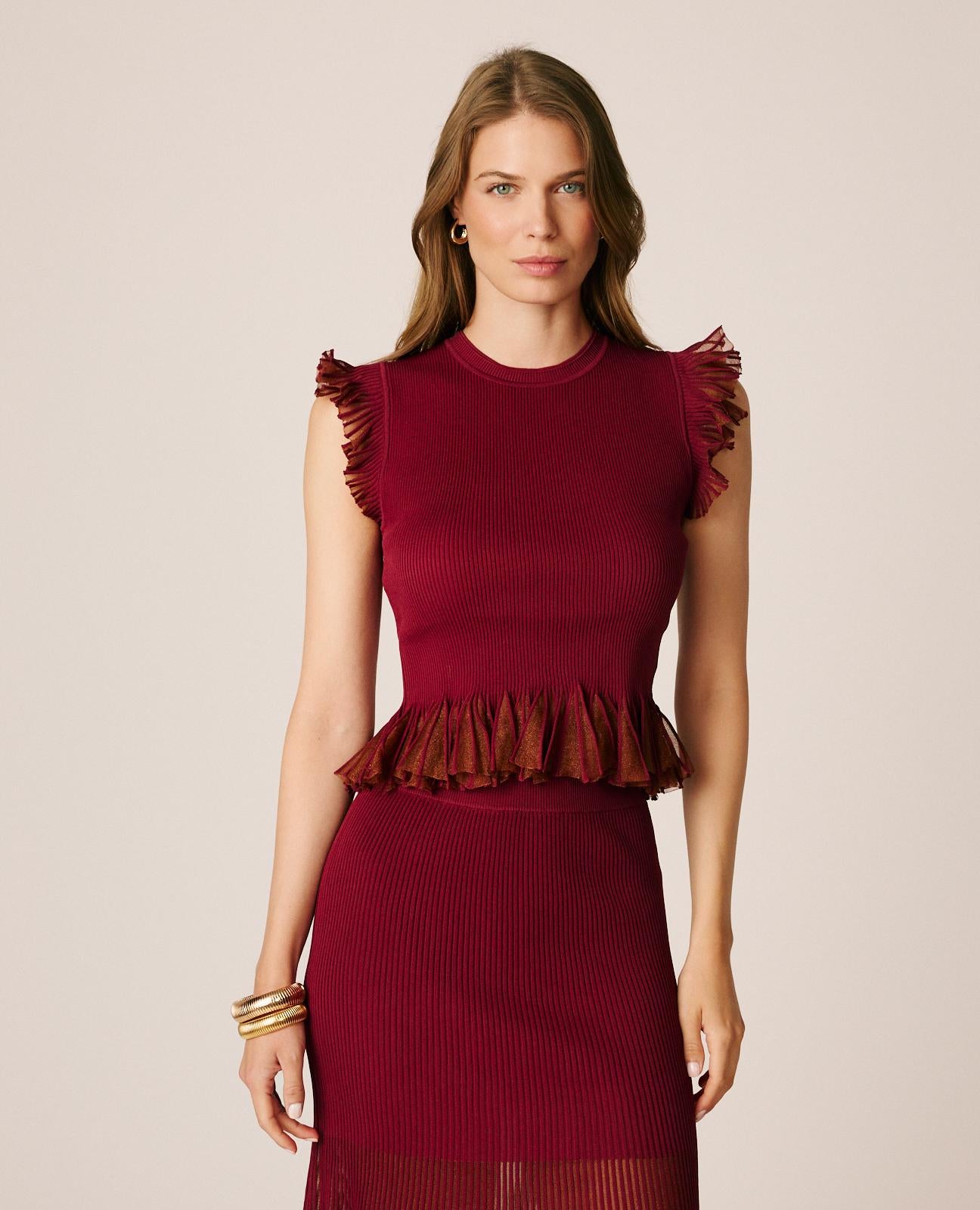 alma-en-pena-metallic-r-schen-top-bordeaux image 1