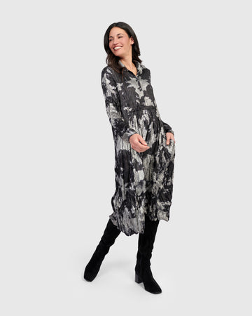 alembika-chroma-babydoll-shirtdress-silver image 6